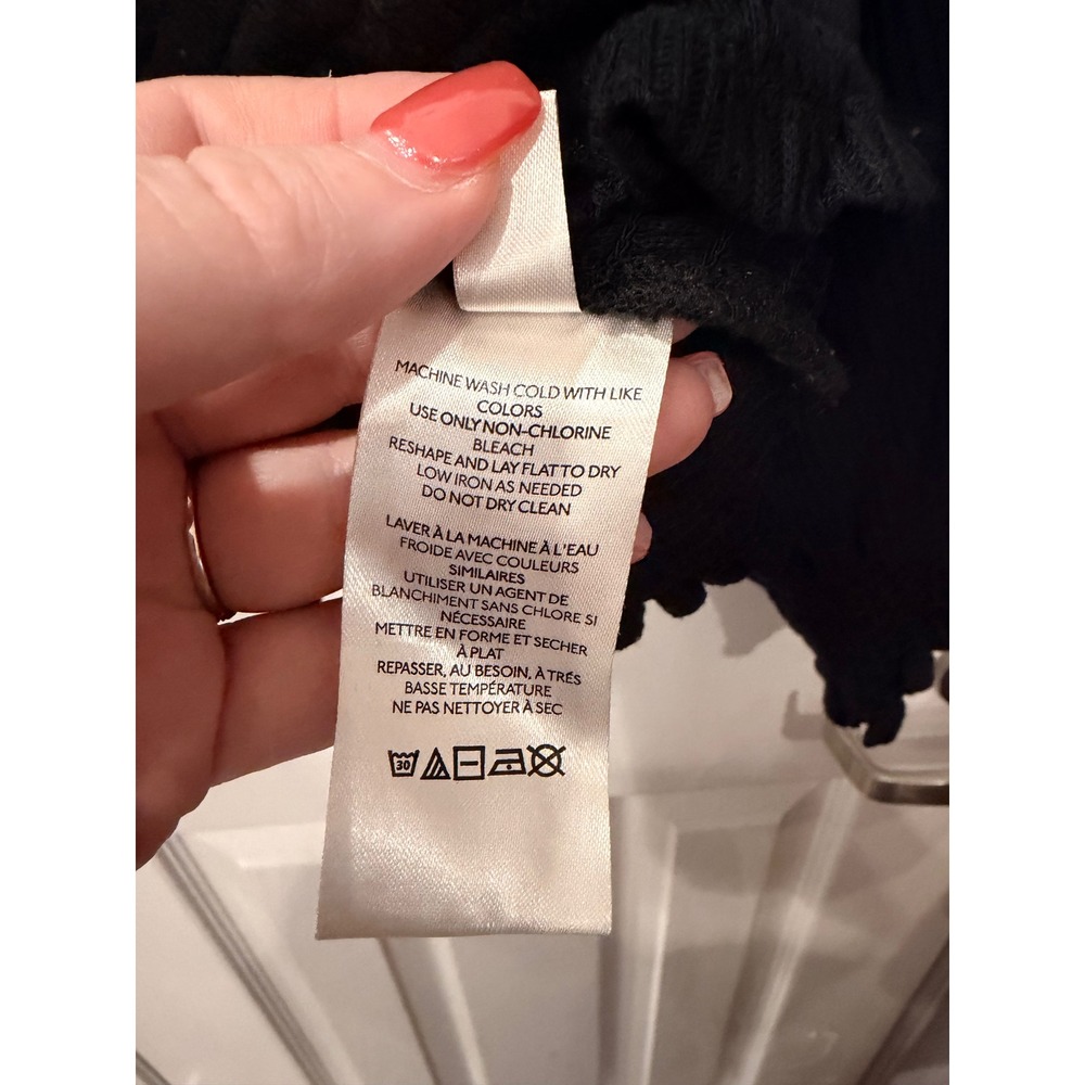 Rachel Zoe Maxi Skirt Blue White Toile Palm Tree Print Elastic Waist Resort L
